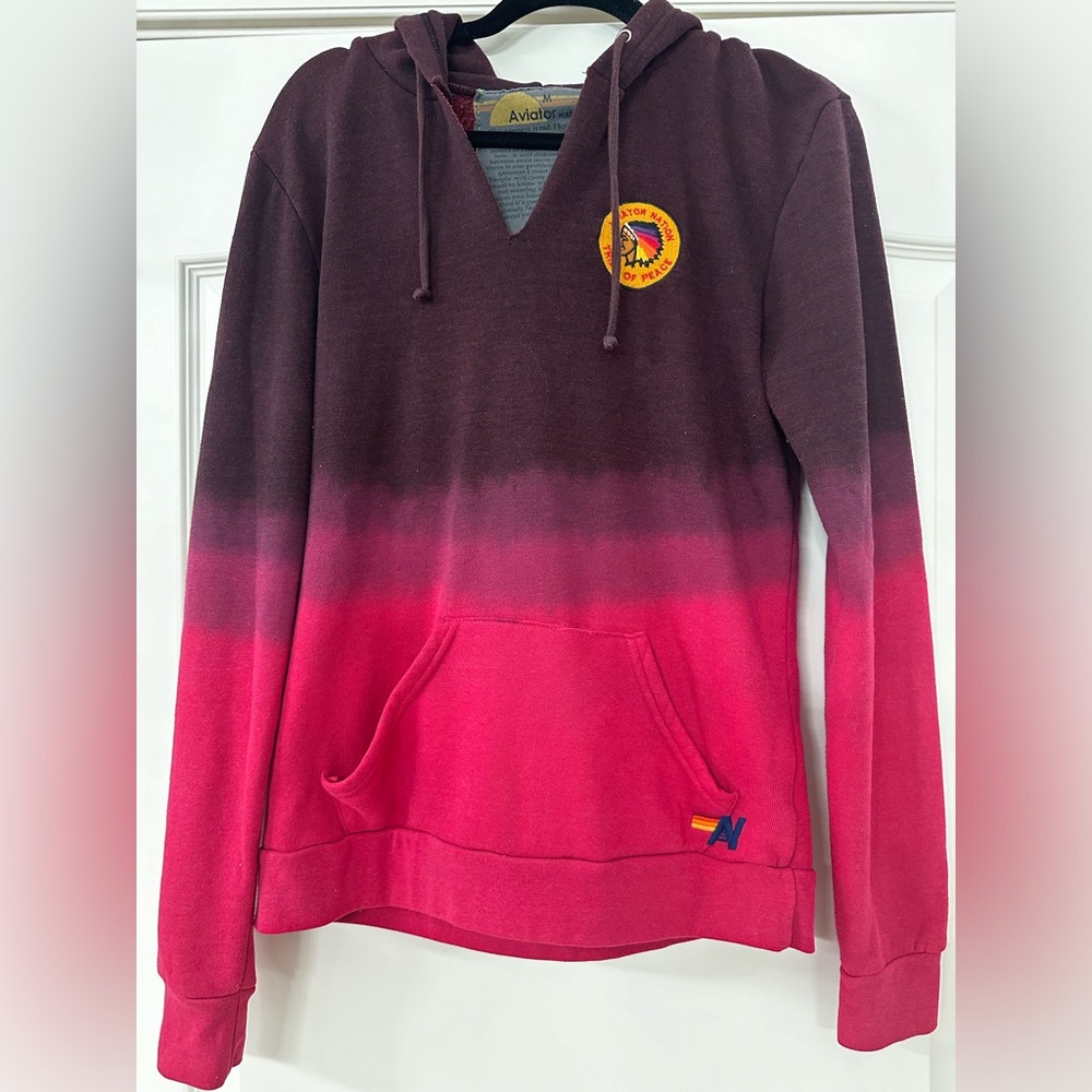 Aviator nation women’s hooded sweatshirt